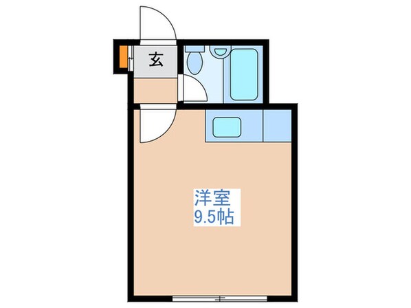 藤井ビル中の島の物件間取画像